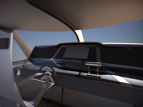 50m Yacht interior on Behance