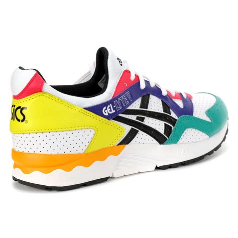 ASICS Tiger Gel-Lyte V White/Black Running Shoes 1191A227.100 - WOOKI.COM