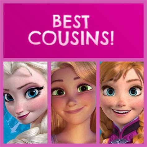 Tangled / Frozen Crossover - BEST COUSINS - Queen Elsa, Princess ...