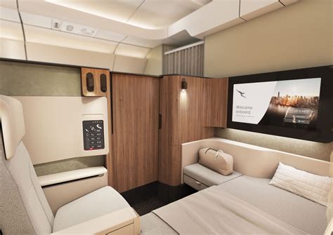 Qantas unveils entire cabin design of Airbus A350s