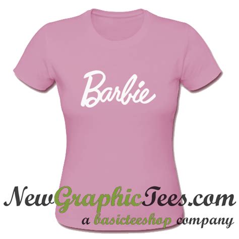 Barbie Logo T Shirt – newgraphictees.com