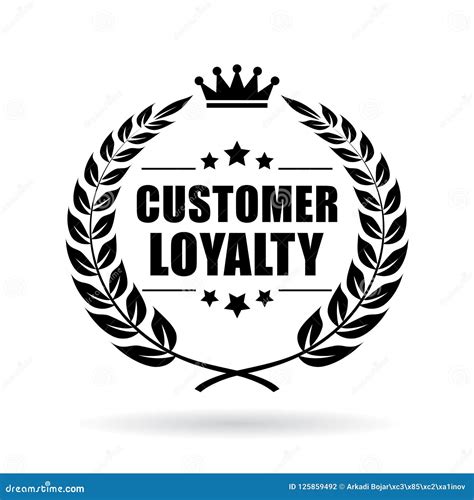 Customer Loyalty Vector Icon Stock Vector - Illustration of client ...