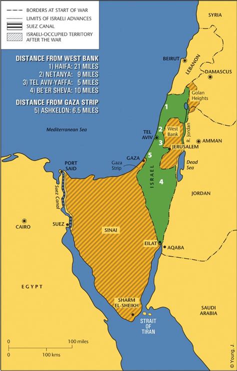 Israel map: 67 borders and distances | Jewish history, Bible mapping ...