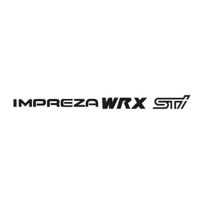 Impreza WRX STI vector logo - Impreza WRX STI logo vector free download