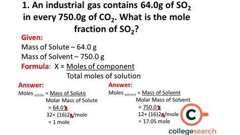 Mole Fraction: Definitions, Examples, Properties, Symbols and ...