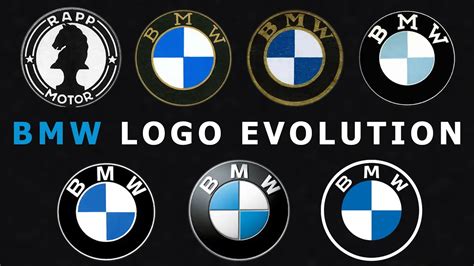 The Evolution of BMW Logos - YouTube