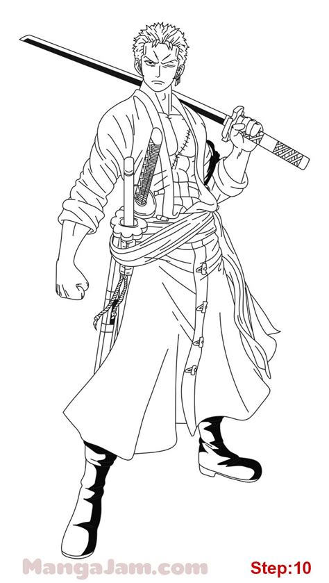 One Piece Coloring Pages Zoro – Askworksheet