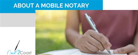 Everything You Need to Know About a Mobile Notary | C2C Signings, Inc ...