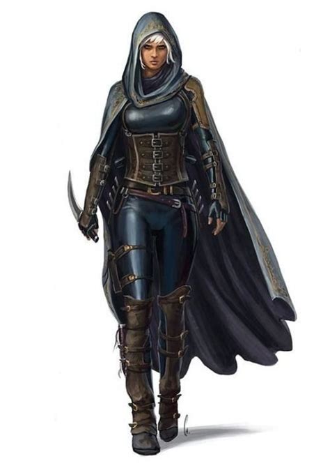 DnD female clerics, rogues and rangers - inspirational in 2020 ...