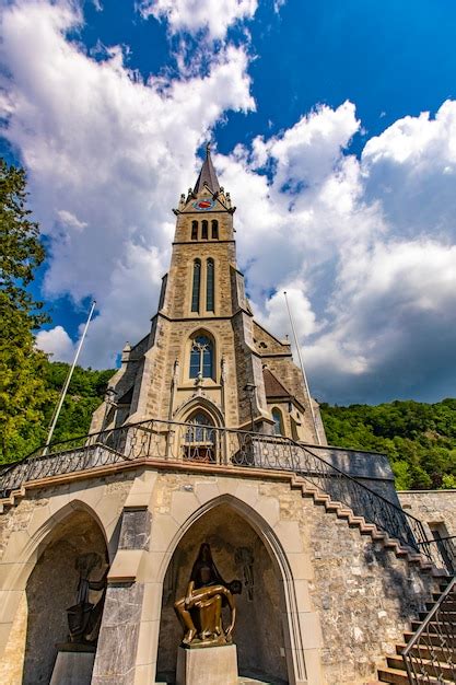 Premium Photo | Vaduz cathedral in Liechtenstein