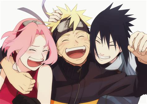 Naruto Trio HD Wallpaper by ミン