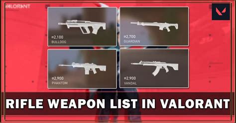 Valorant Weapon Damage Chart