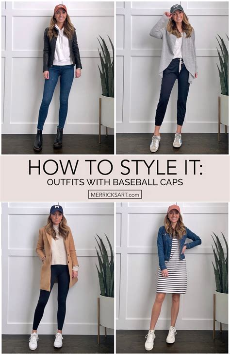 4 Cute Baseball Cap Outfit Ideas - Merrick's Art