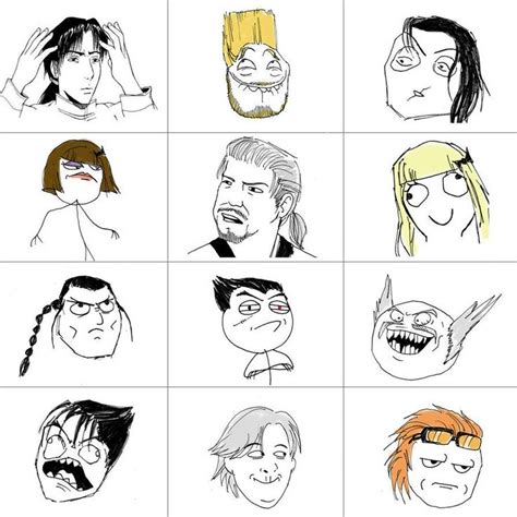 Pin on tekken meme faces | Meme faces, Memes, Video game fan art