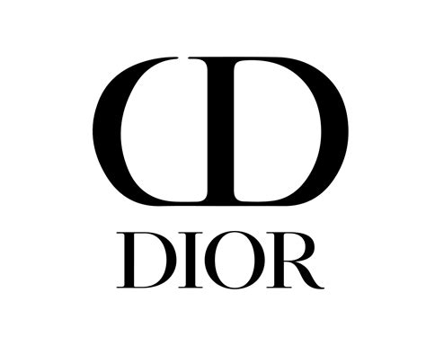 Dior Brand Clothes Symbol Logo With Name Black Design luxury Fashion ...