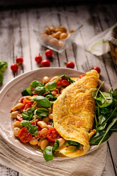 Bio healthy egg omelette Stock Photo by PeteerS | PhotoDune