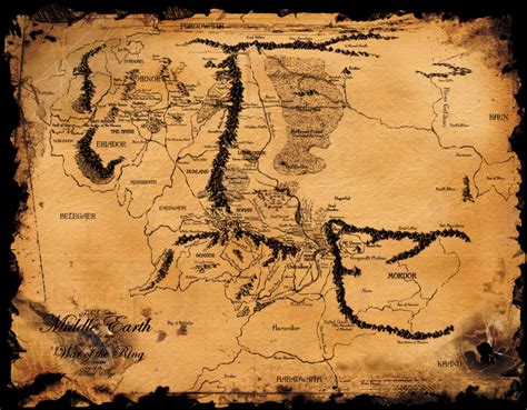 middle earth map