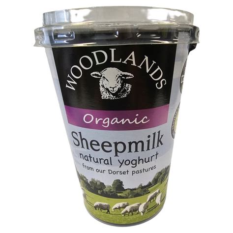 Woodlands Organic Sheeps Milk Yogurt 450g from Ocado