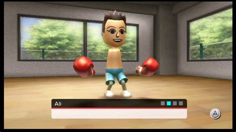 Wii Sports Boxing All Training Games w/commentary - YouTube