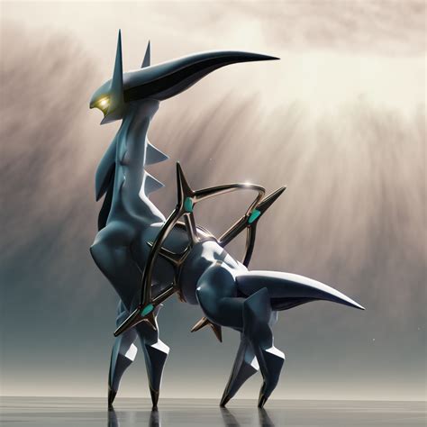 God: Arceus - Pokemon fan art - Finished Projects - Blender Artists ...