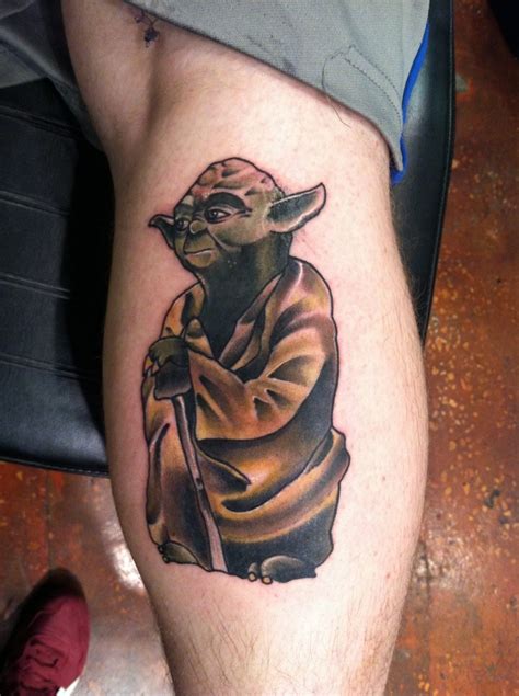 Yoda tattoo | Best tattoo design ideas