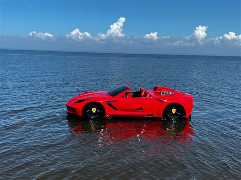 Personal Watercraft That Looks Like a Ferrari Astonishes Onlookers ...