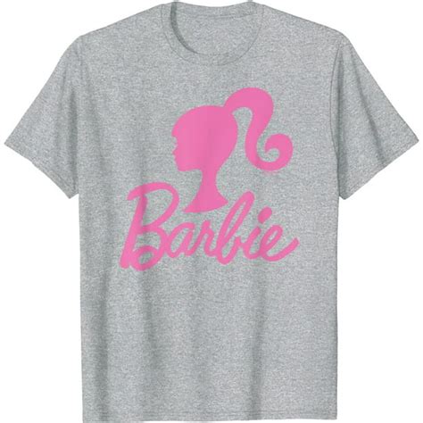 Barbie - Barbie Pink Logo Glitter T-Shirt - Walmart.com