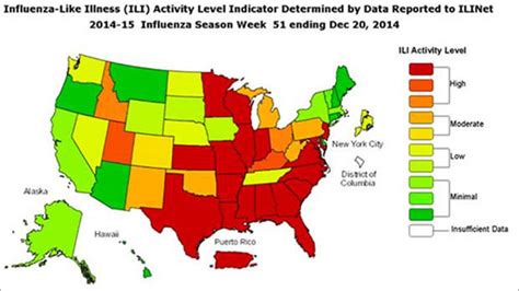 Ill. reports high flu activity, CDC says nation at epidemic threshold ...