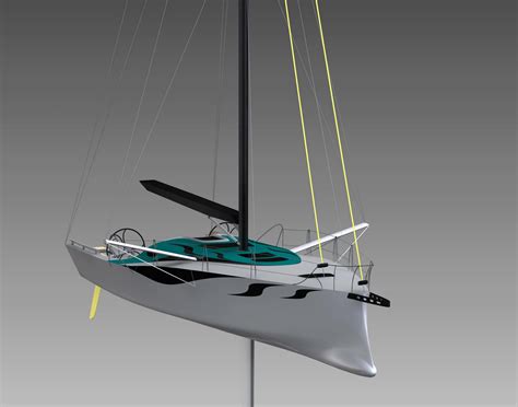 raised deck wave-piercing bulbous bow monohull, 60 feet | Boat Design Net