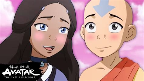 Aang and Katara's Cutest Moments Ever 💖 | Avatar: The Last Airbender ...