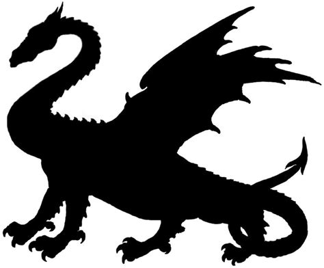 Game of thrones dragon silhouette free download clip art – Clipartix