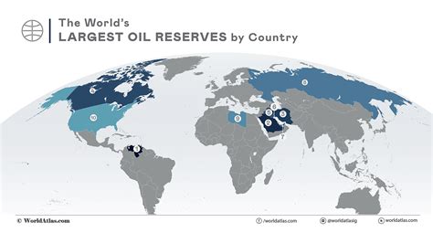 The World's Largest Oil Reserves by Country - WorldAtlas