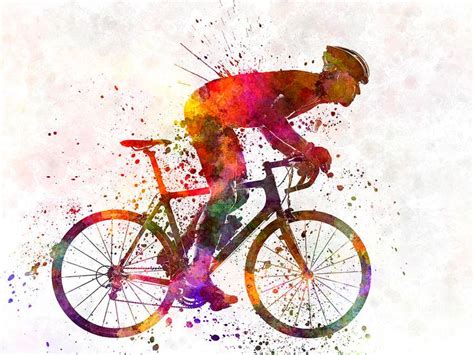 wall graphics for cycling abstract - Google Search | Digital wall art ...