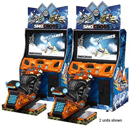 SnoCross Snowmobile Racing Arcade Game - Arcade Party Rental