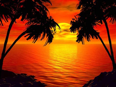 Beach sunset wallpaper, Sunset wallpaper, Sunset images