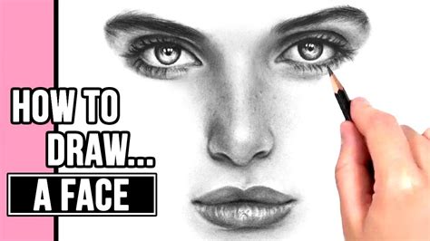 How To Draw A Face Drawing Tutorial Face Drawing Tutorial Face | Images ...