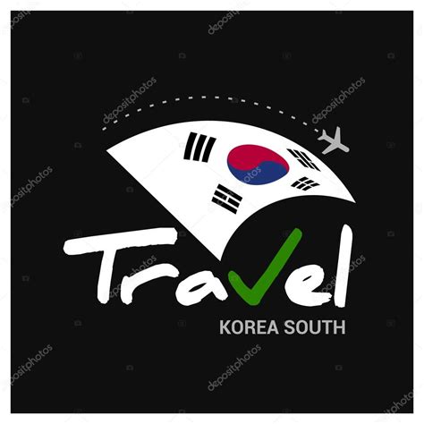 South Korea travel company logo Stock Vector Image by ©ibrandify #93967424