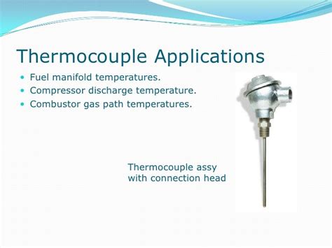 Temperature Sensor Thermocouple and RTD