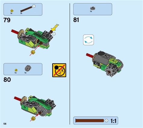 LEGO 70641 Ninja Nightcrawler Instructions, Ninjago - Sons of Garmadon