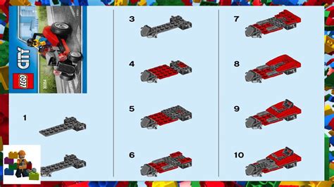 LEGO instructions - City - 30354 - Hot Rod - YouTube