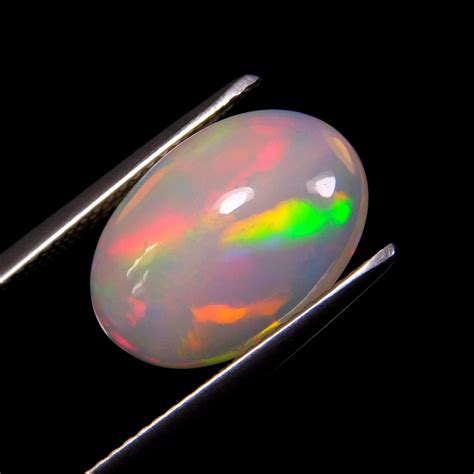 Fire Opal Gemstone Natural Fire Opal Cabochon Oval Opal | Etsy