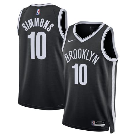 Brooklyn Nets Nike Icon Edition Swingman Jersey - Black - Ben Simmons ...