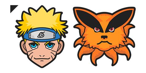 Naruto and Kurama cursor – Custom Cursor