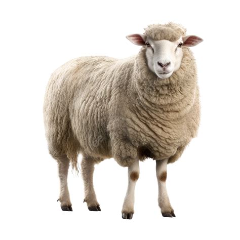 Sheep Isolated On Transparent Background, Sheep, Lamb, Animal PNG ...