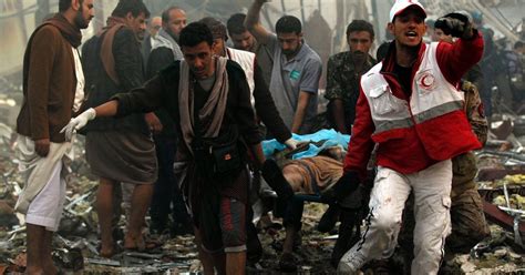 Saudi-Led Airstrikes Blamed for Massacre at Funeral in Yemen - The New ...