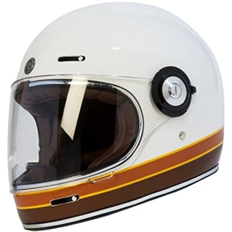 TORC T1 Retro Fiberglass Full Face Helmet Style Motorcycle Motorbike ...