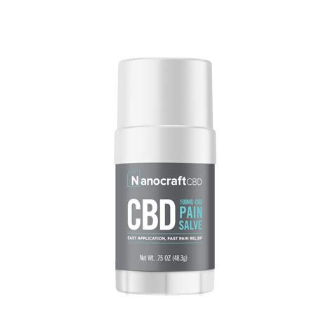 NanoCraft CBD™ CBD Pain Salve Stick 100mg - Vaporsmooth