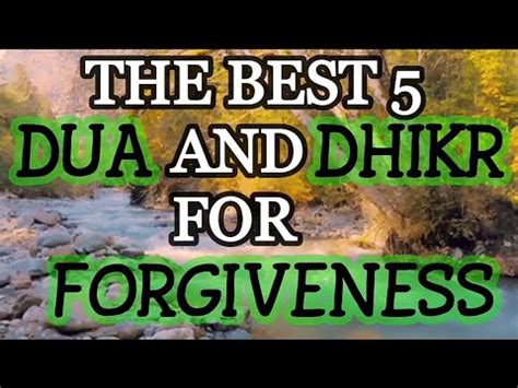 Dua for forgiveness | Dhikr for forgiveness | FP - YouTube