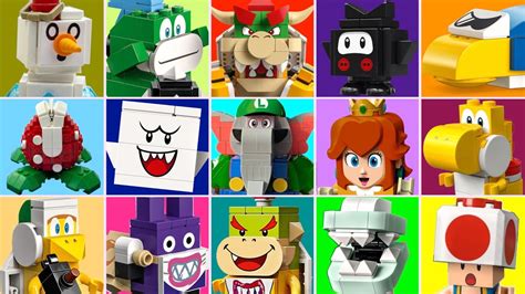 We Made Strange Characters in Super Mario Series - LEGO vs GAME - YouTube