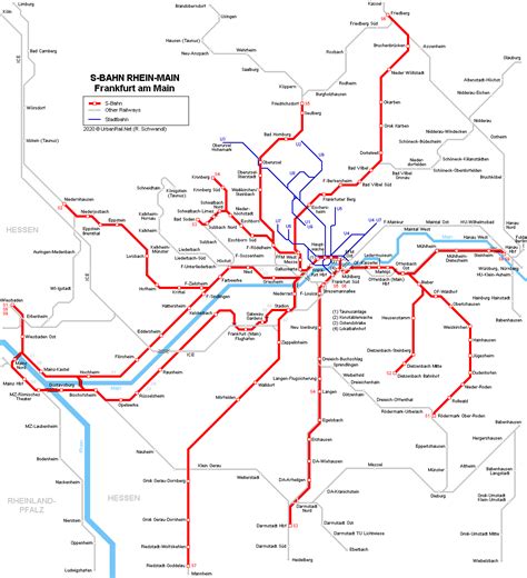 UrbanRail.Net > Europe > Germany > FRANKFURT S-Bahn Rhein-Main